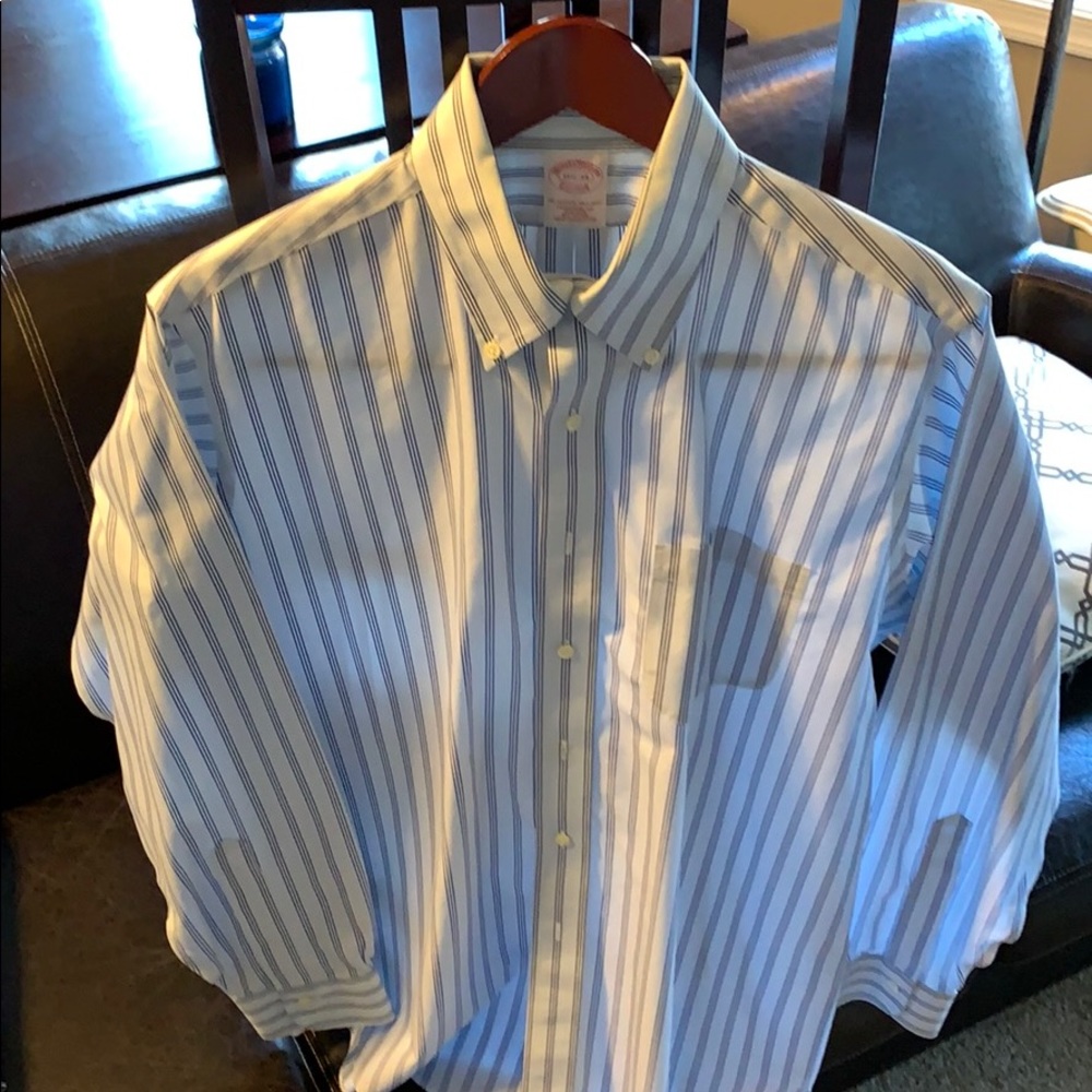 Brook Brothers Dress Shirt 15 1/2 x 34